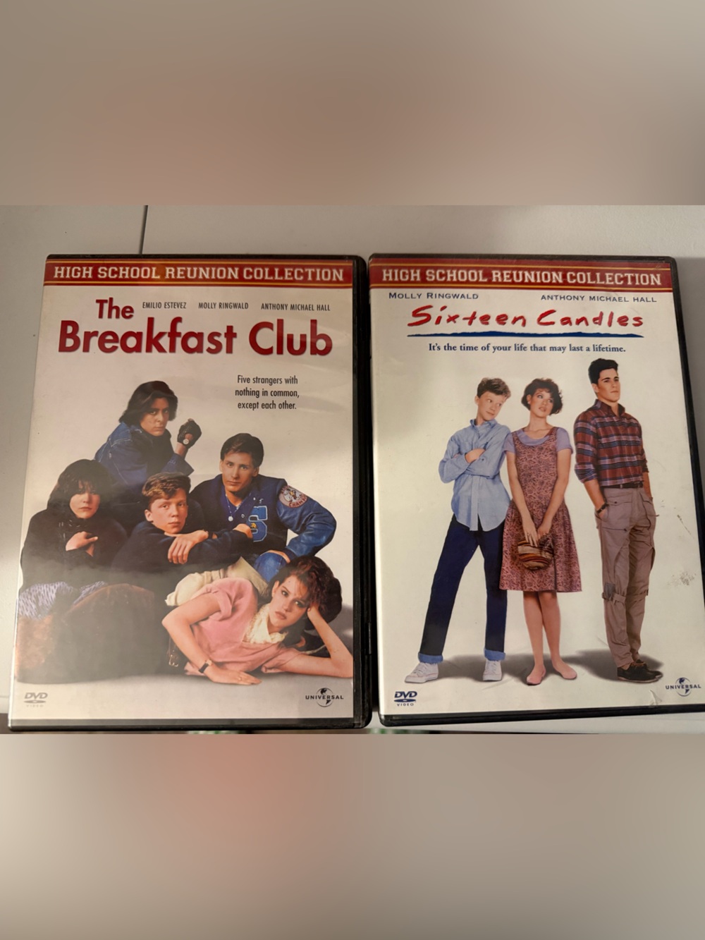 The Breakfast Club & Sixteen Candles DVD Bundle | High School Reunion Collection
